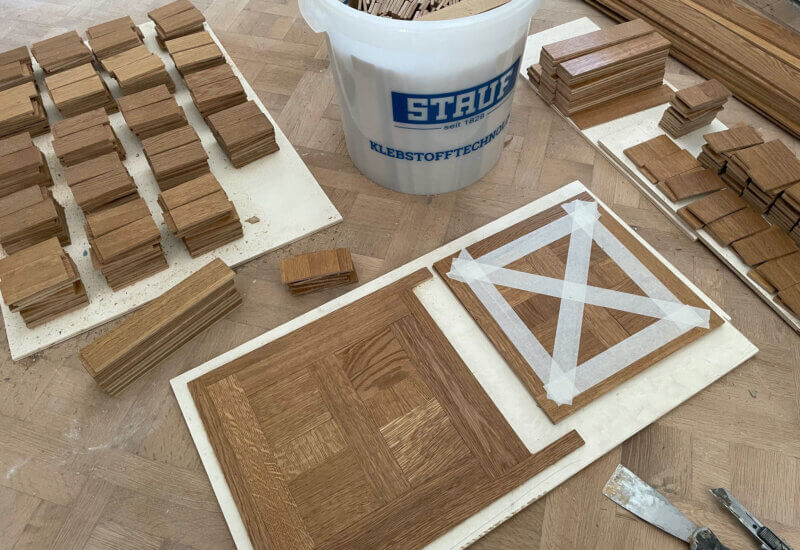 Handgemaakt parket