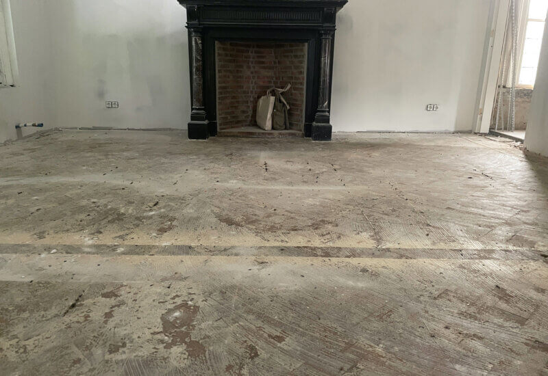 Parket in slaapkamer
